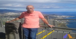 Ameasa 64 anos Sou de Funchal/Ilha da Madeira, Procuro Encontros Amizade com Mulher